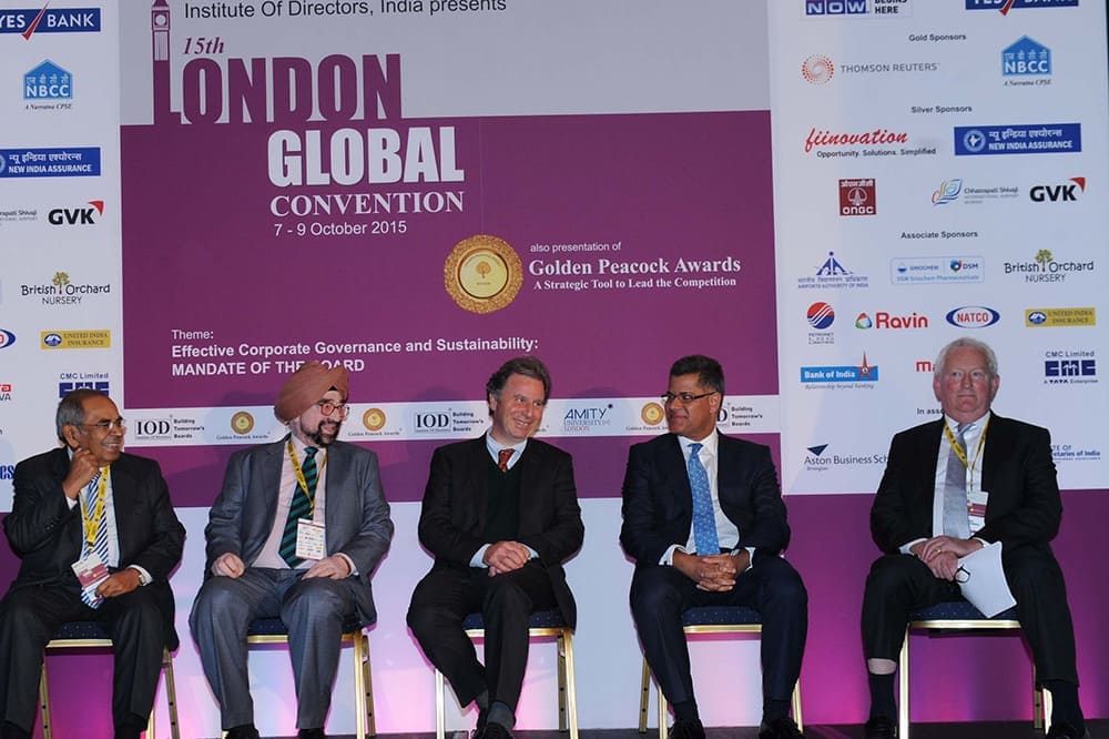 15th London Global Convention on Corporate Governance & Sustainability 2015