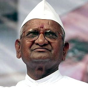 Kisan Baburao (Anna Hazare)